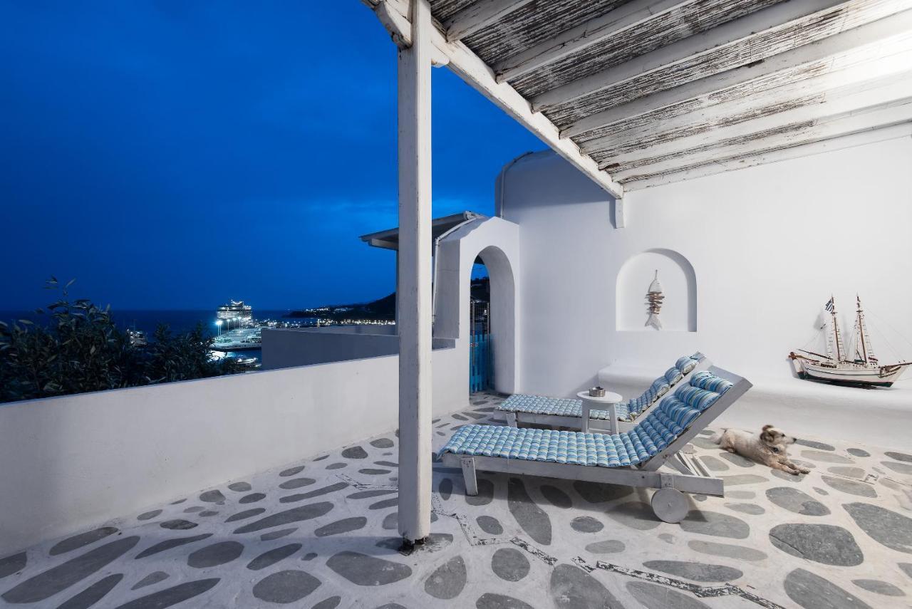 Sunny Guest House New Port Mykonos Túrlosz Kültér fotó